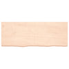 Pöytälevy 160x60x(2-6) cm käsittelemätön täystammi