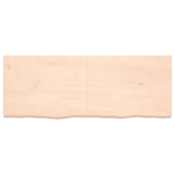 Pöytälevy 160x60x(2-6) cm käsittelemätön täystammi