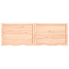 Pöytälevy 180x60x(2-6) cm käsittelemätön täystammi