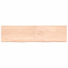 Pöytälevy 200x50x(2-6) cm käsittelemätön täystammi