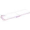 Pöytälevy 200x50x(2-6) cm käsittelemätön täystammi