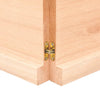 Pöytälevy 200x60x(2-4) cm käsittelemätön täystammi
