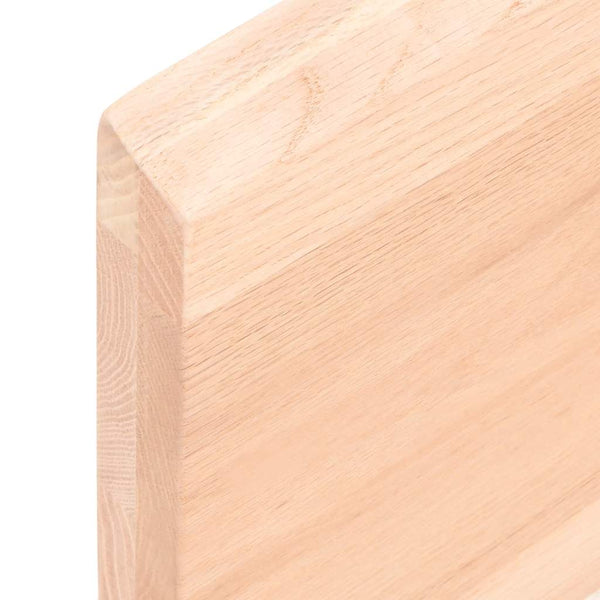 Pöytälevy 220x40x(2-4) cm käsittelemätön täystammi