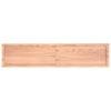 Pöytälevy vaaleanruskea 180x40x(2-6) cm käsitelty täystammi