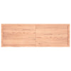 Vaaleanruskea pöytälevy Tatjana 180x60x(2-6)cm (käsitelty täystammi)