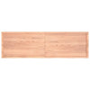 Pöytälevy vaaleanruskea 200x60x(2-4) cm käsitelty täystammi