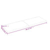 Pöytälevy vaaleanruskea 200x60x(2-6) cm käsitelty täystammi