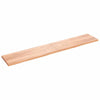 Pöytälevy vaaleanruskea 220x40x(2-4) cm käsitelty täystammi