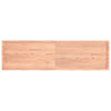 Pöytälevy vaaleanruskea 220x60x(2-6) cm käsitelty täystammi