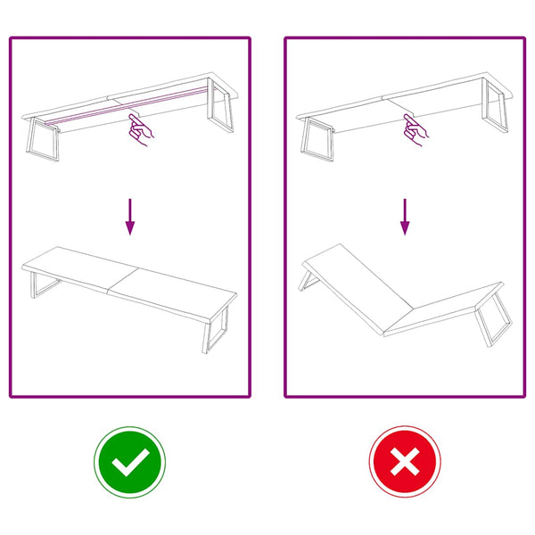 Pöytälevy vaaleanruskea 220x60x(2-6) cm käsitelty täystammi