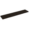 Pöytälevy tummanruskea 200x40x(2-6) cm käsitelty täystammi