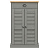 Kenkäkaappi VIGO harmaa 60x35x96 cm täysi mänty