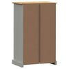 Kenkäkaappi VIGO harmaa 60x35x96 cm täysi mänty