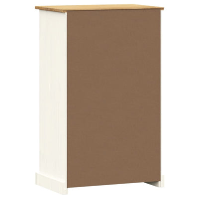 Kenkäkaappi VIGO 60x35x96 cm valkoinen täysi mänty