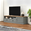 TV-taso VIGO harmaa 156x40x40 cm täysi mänty