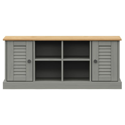 Kenkäpenkki VIGO harmaa 106x35x45 cm täysi mänty