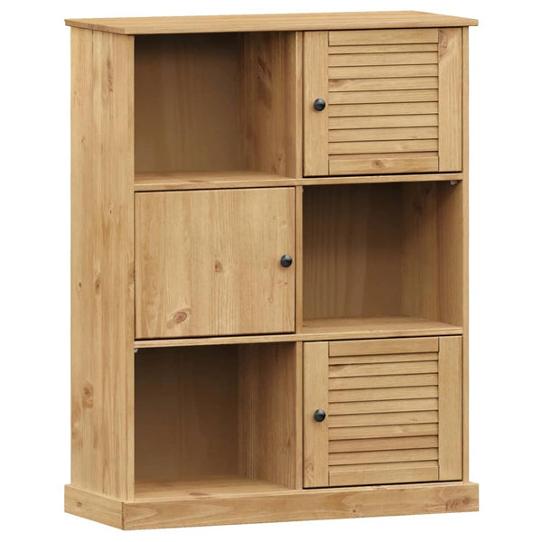Kirjahylly VIGO 90x35x114,5 cm täysi mänty
