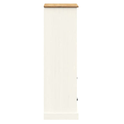 Kirjahylly VIGO valkoinen 60x35x114,5 cm täysi mänty