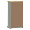Kirjahylly VIGO harmaa 60x35x114,5 cm täysi mänty