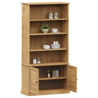Kirjahylly VIGO 85x35x170 cm täysi mänty