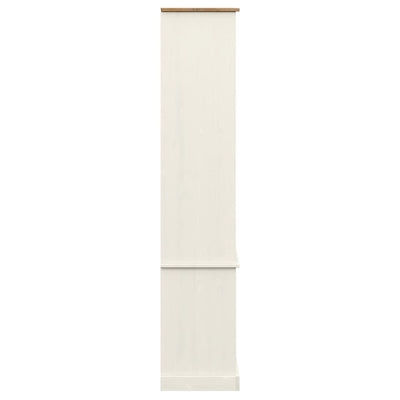Kirjahylly VIGO valkoinen 85x35x170 cm täysi mänty
