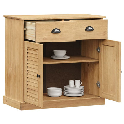 Senkki laatikoilla VIGO 78x40x75 cm täysi mänty