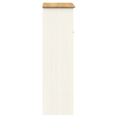 Lipaston yläosa VIGO valkoinen 78x30x100 cm täysi mänty