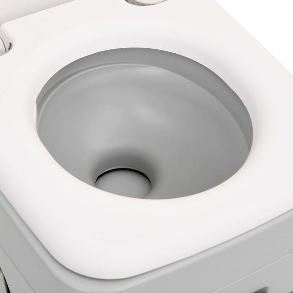 Kannettava retkeily-WC ja vesisäiliösarja