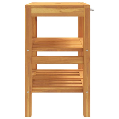 Kylpyhuoneen allaskaappi Paradi 74x45x75cm (2 hyllyllä, puu)