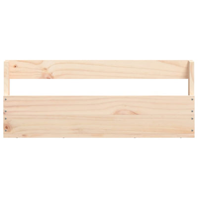 Seinäkenkätelineet 2 kpl 59x9x23 cm täysi mänty