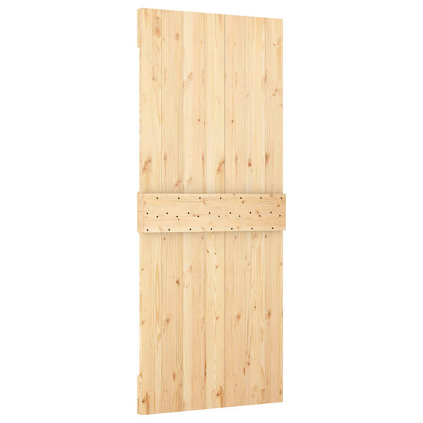 Ovi NARVIK 85 x 210 cm Massiivinen mänty (käsittelemätön)