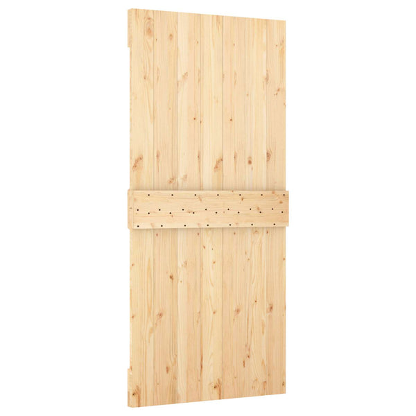 Ovi NARVIK 95 x 210 cm Massiivinen mänty (käsittelemätön)
