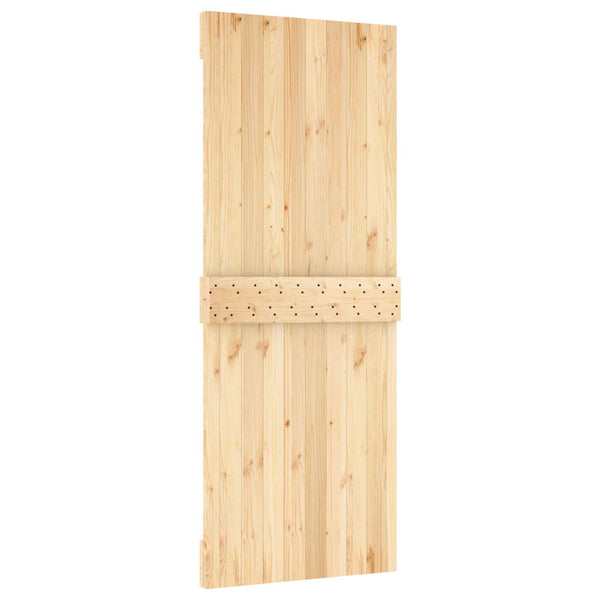 Laakaovi NARVIK 80x210cm Massiivinen mänty (käsittelemätön)