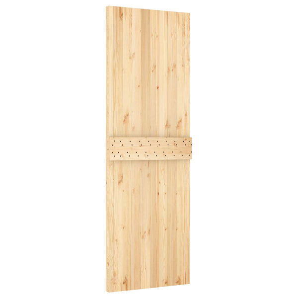 Sileä ovi NARVIK 70x210cm Massiivinen mänty (käsittelemätön)