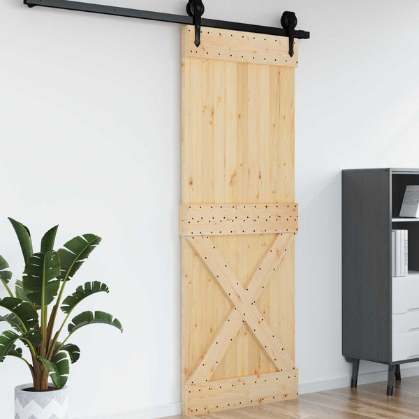 Ovi NARVIK 85 x 210 cm Massiivinen mänty (käsittelemätön)