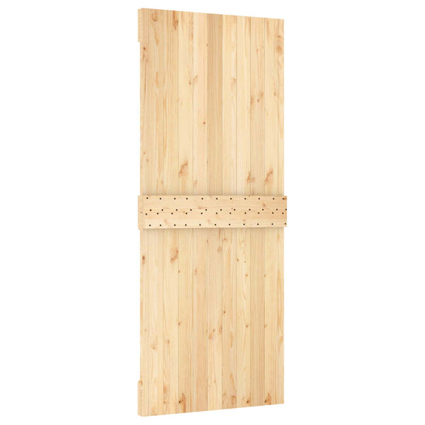 Ovi NARVIK 85 x 210 cm Massiivinen mänty (käsittelemätön)