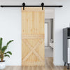 Ovi NARVIK 90 x 210 cm Massiivinen mänty (käsittelemätön)