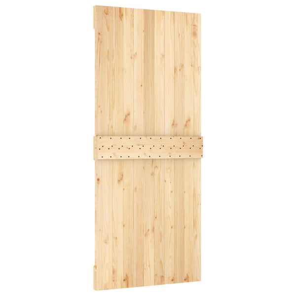 Ovi NARVIK 90 x 210 cm Massiivinen mänty (käsittelemätön)