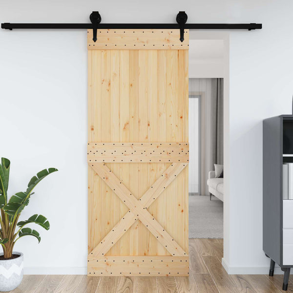 Ristiovi NARVIK 95x210cm Massiivinen mänty (käsittelemätön)