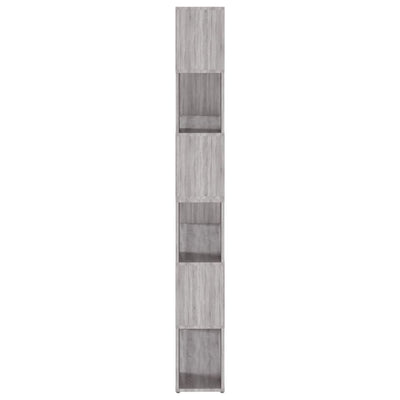 Kirjahylly/tilanjakaja harmaa Sonoma 100x24x188 cm