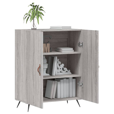Senkki harmaa Sonoma 69,5x34x90 cm tekninen puu