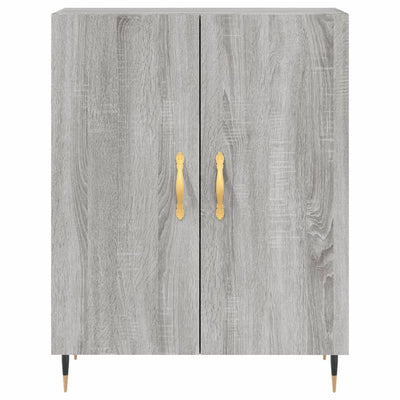 Senkki harmaa Sonoma 69,5x34x90 cm tekninen puu