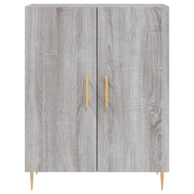 Senkki harmaa Sonoma 69,5x34x90 cm tekninen puu
