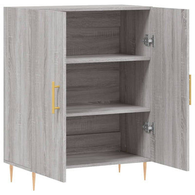 Senkki harmaa Sonoma 69,5x34x90 cm tekninen puu