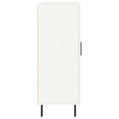 Valkoinen senkki Wadis 69,5x34x90cm (puinen)