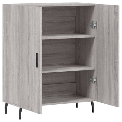 Senkki harmaa Sonoma 69,5x34x90 cm tekninen puu