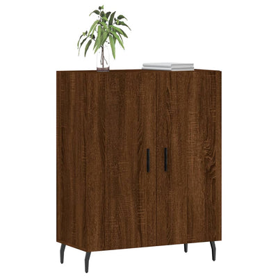 Senkki ruskea tammi 69,5x34x90 cm tekninen puu