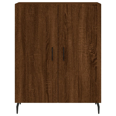 Senkki ruskea tammi 69,5x34x90 cm tekninen puu