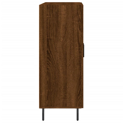 Senkki ruskea tammi 69,5x34x90 cm tekninen puu
