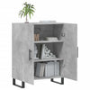 Betoninharmaa senkki Cazazian 69,5x34x90cm (puinen)
